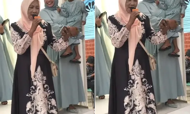 Video Viral Nenek Siti Aminah Nyanyikan Lagu India 'Humko Humise Chura Lo', Suaranya Mirip!