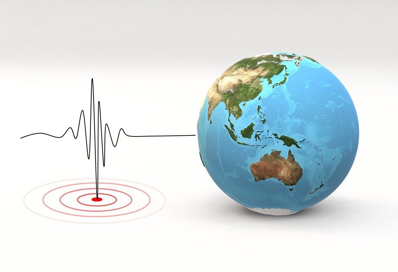 Ilustrasi gempa bumi terjadi di Ekuador dan Peru