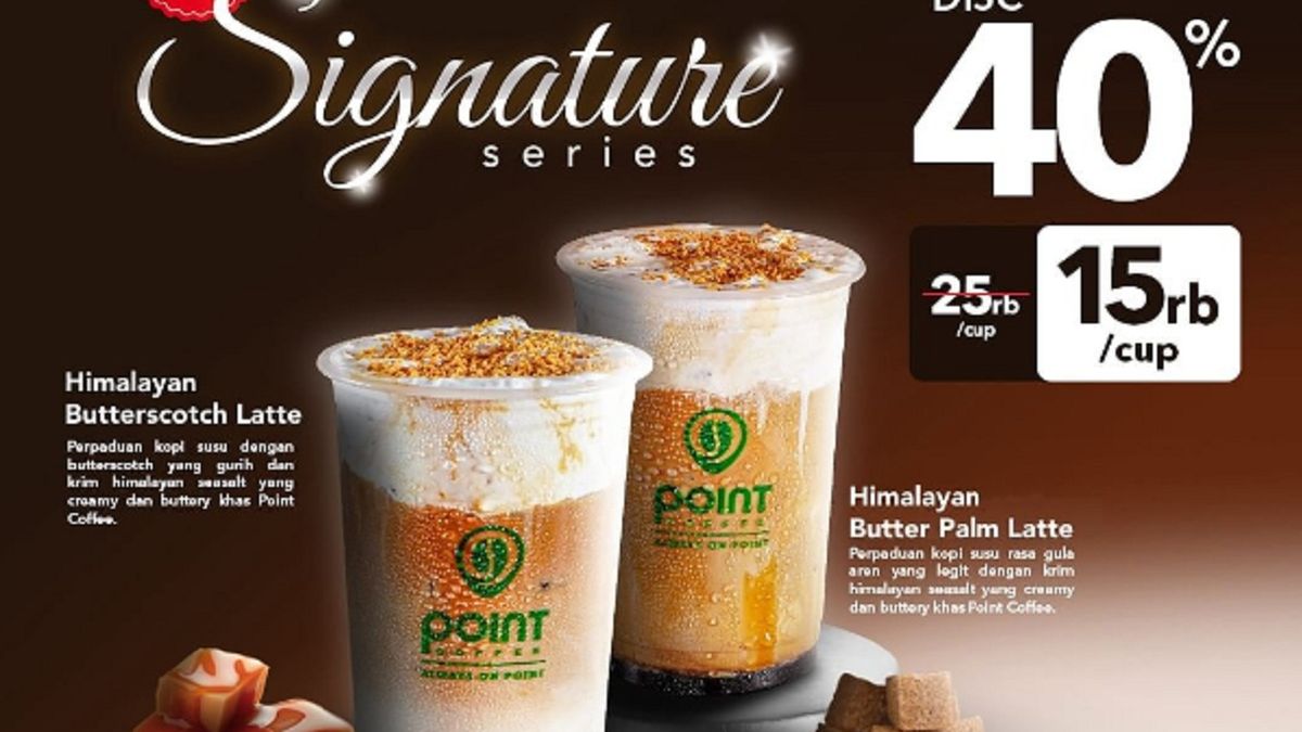 Promo Point Coffe Signature Series Hari Ini Cuma 15 Ribu, Pake ...