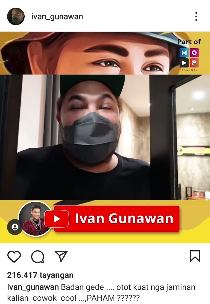 Ivan Gunawan Obrak-abrik Harga Diri Deddy Corbuzier: Otot Kuat Gak Jamin Cowok Cool