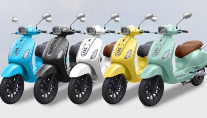 Terdapat lima pilihan warna dari skuter listrik Smoot Zuzu 
