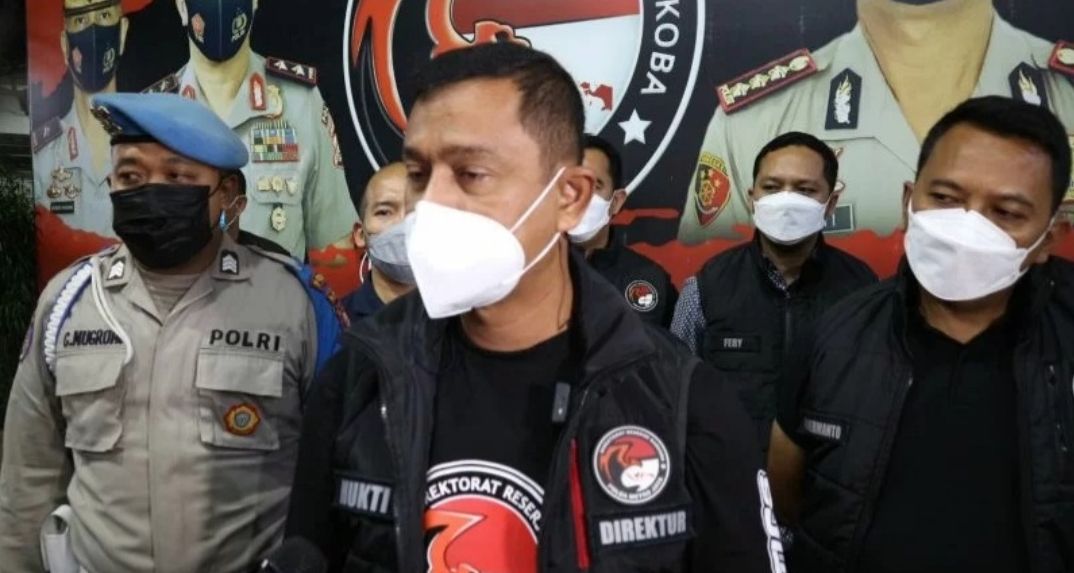 Direktur Reserse Narkoba Polda Metro Jaya, Kombes Pol Mukti Juharsa.