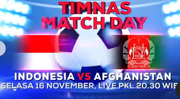 Live streaming indonesia vs afghanistan today
