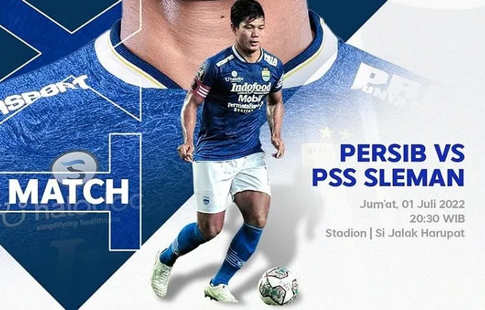 LIVE SCORE Persib Bandung Vs PSS Sleman Main Di Piala Presiden 2022 ...