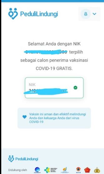 Klik pedulilindungi.id Untuk Cek Daftar Nama Penerima ...