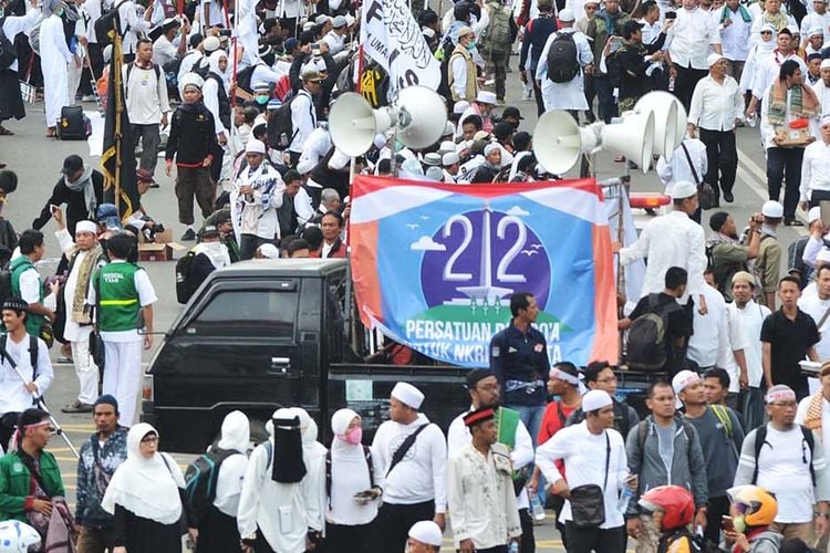 3.000 Orang Diperkirakan Hadiri Reuni 212 di Masjid Agung At-Tin TMII,  Arus Lalu Lintas Akan Dialihkan