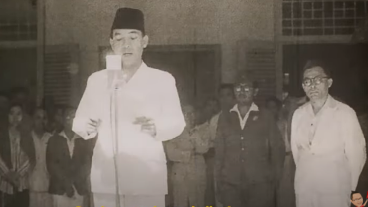 Tokoh Proklamasi Ir Soekarno sekaligus Presiden RI pertama