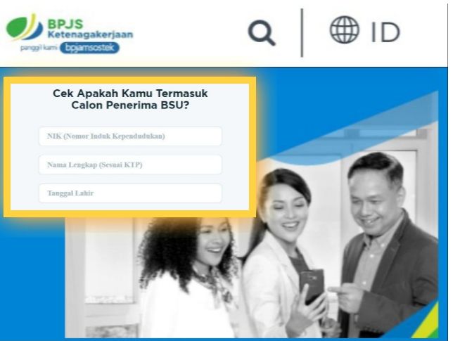 Login Bsu Di Bpjs Ketenagakerjaan Atau Situs Kemnaker Blt Bantuan