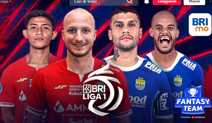 Live streaming  alga tunda Liga 1 Persija vs Persib