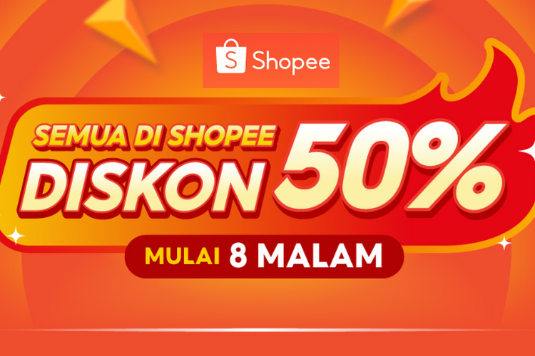 DISKON 50 Persen Shopee Live Sampai Tanggal Berapa? Cek, Promo Semua ...