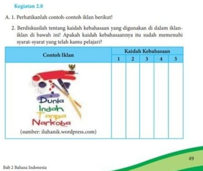 Bahasa Indonesia Halaman 49