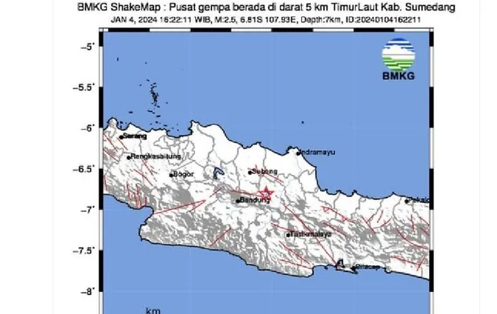 Sumedang Petang Hari Kembali Di Guncang Gempa Bumi, Hingga Kini Sudah ...