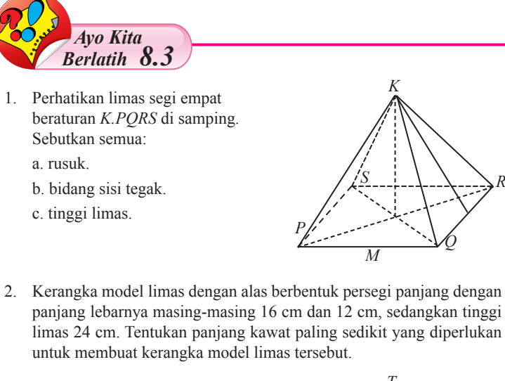 Kunci Jawaban Matematika Kelas 8 Halaman 152 153 154 Ayo Kita Berlatih ...