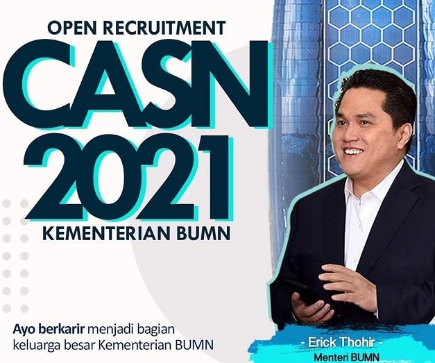 Link Download Lowongan Cpns Kementerian Bumn 2021 Dibuka Sebanyak 127 Formasi Kabar Lumajang