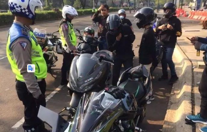 Para pengendara moge yang bikin viral di Bogor tidak tahu bahwa di kota tersebut sedang ada aturan ganjil genap.
