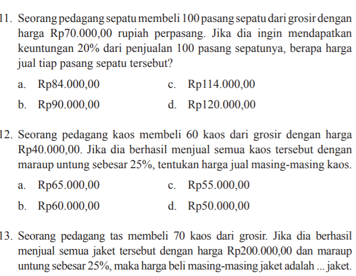 Kunci Jawaban Matematika Kelas 7 Halaman 96 97 98, Soal Uji Kompetensi ...