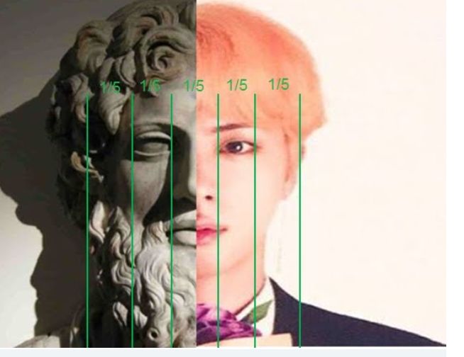 Wajah Jin BTS mirip dengan patung Zeus