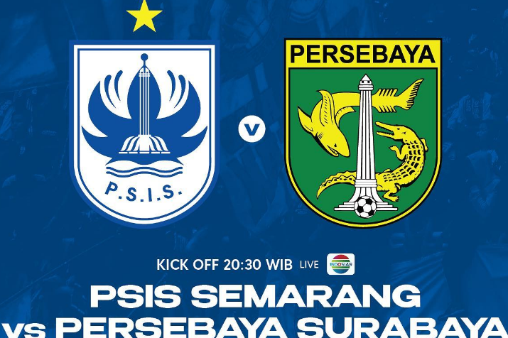 Hasil pertandingan PSIS Semarang vs Persebaya Surabaya