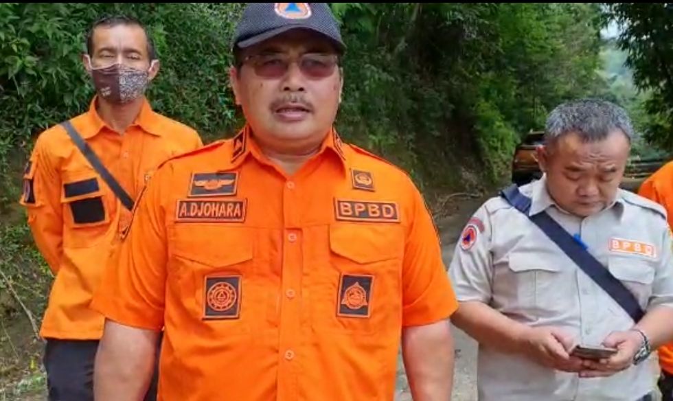 Akhmad Djohara Kepala Pelaksana Badan Penanggulangan Bencana Daerah Kabupaten Bandung