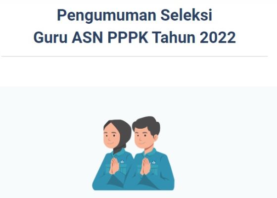 Pengumuman PPPK Guru 2022