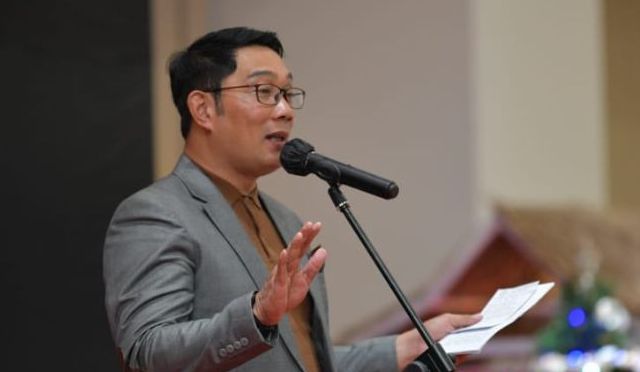 Gubernur Jabar, Ridwan Kamil.