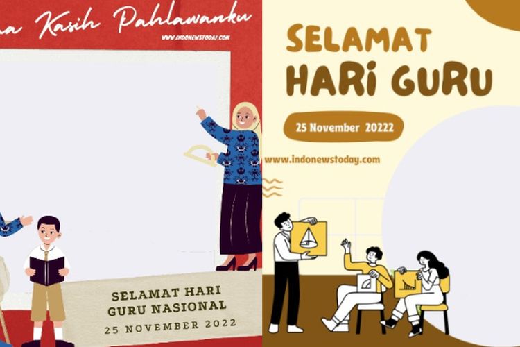 Link Twibbon Hari Guru Nasional November Download Gratis Cocok Untuk Ucapan Status