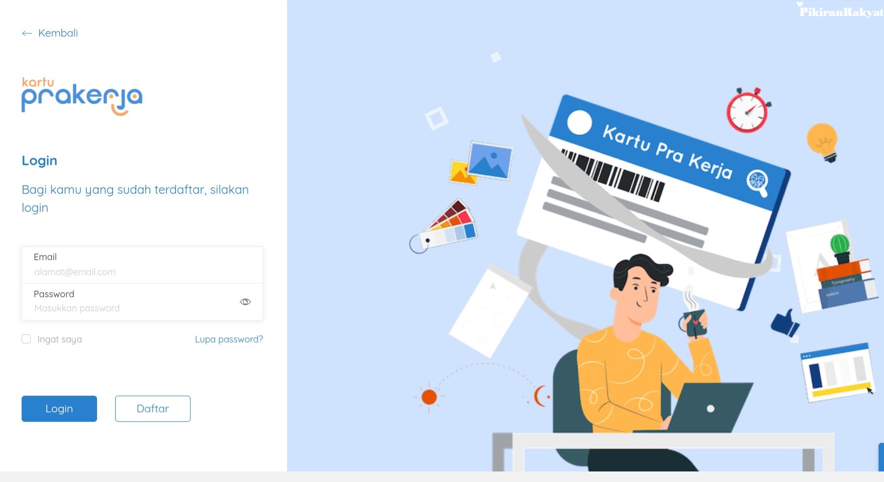 Daftar Kartu Prakerja Tapi Nik Dan No Ktp Tidak Ditemukan Cek Ke Disdukcapil Terdekat Pikiran Rakyat Com