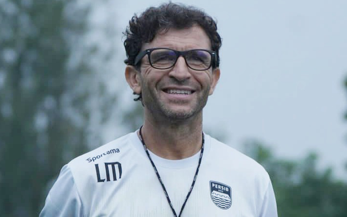 Pelatih Persib Bandung Luis Milla.