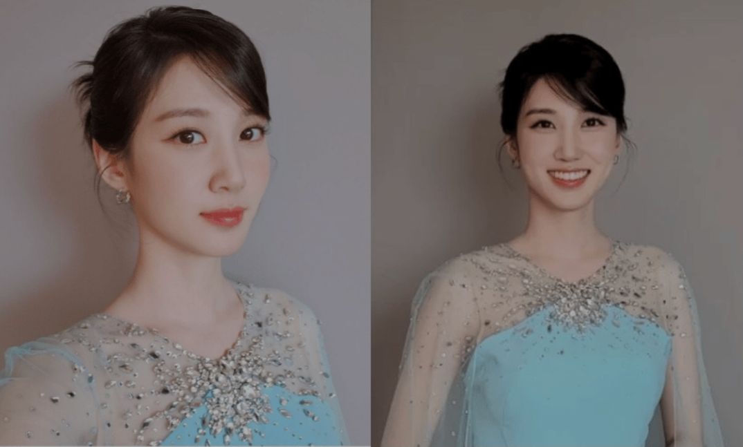 Park Eun Bin memamerkan kecantikan dewinya dalam gaun "Elsa".