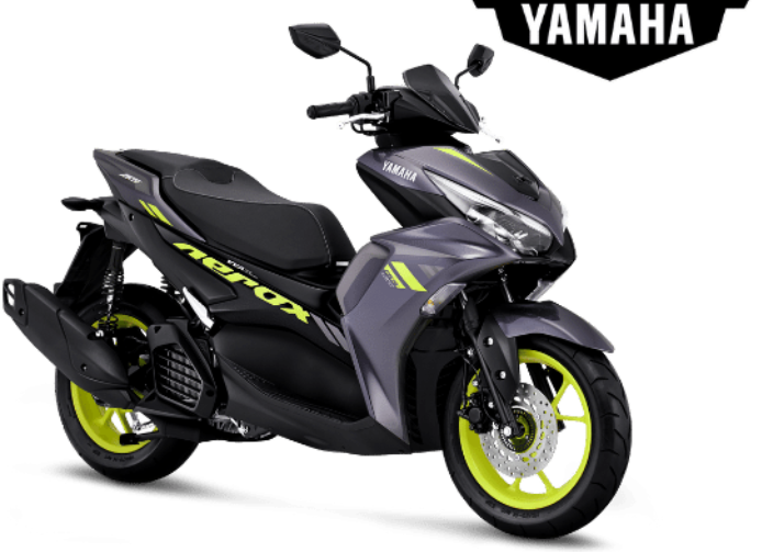 Yamaha Aerox 155 dengan akselerasi responsif, desain futuristik, dan cocok untuk berkendara dinamis.