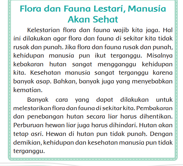 Kunci Jawaban Tema 4 Kelas 2 SD Halaman 199