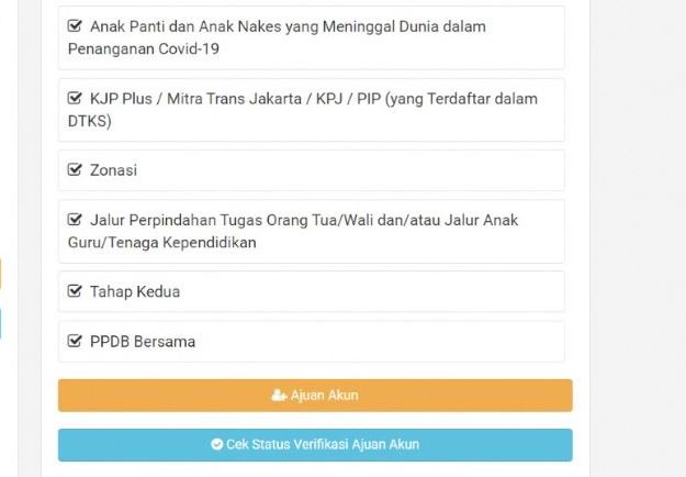 Cara Mengajukan Akun PPDB Online Jenjang SMA dan SMK Tahun 2024 ppdb.jakarta.go.id