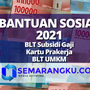 BLT UMKM Banpres Produktif dan Subsidi Gaji Rp 2,4 Juta diperpanjang, Ini Daftar Bansos Hingga 2021