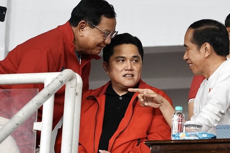 Prabowo Subianto dan Erick Thohir Dampingi Jokowi ke Malang, Presiden Singgung Pilpres 2024