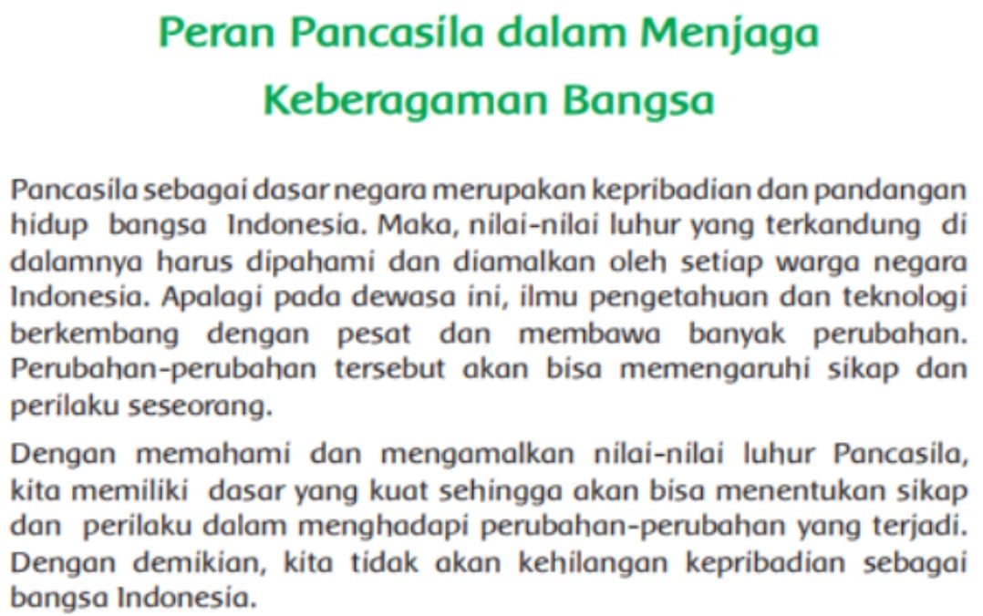 Kunci Jawaban Quizizz Kelas 5 SD Lengkap, Muatan Pelajaran PPKn