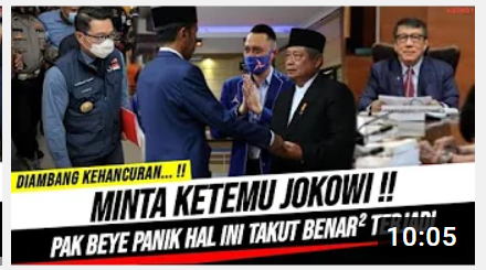 Thumbnail Foto yang Menyebutkan SBY Minta Bertemu Jokowi, Simak Faktanya