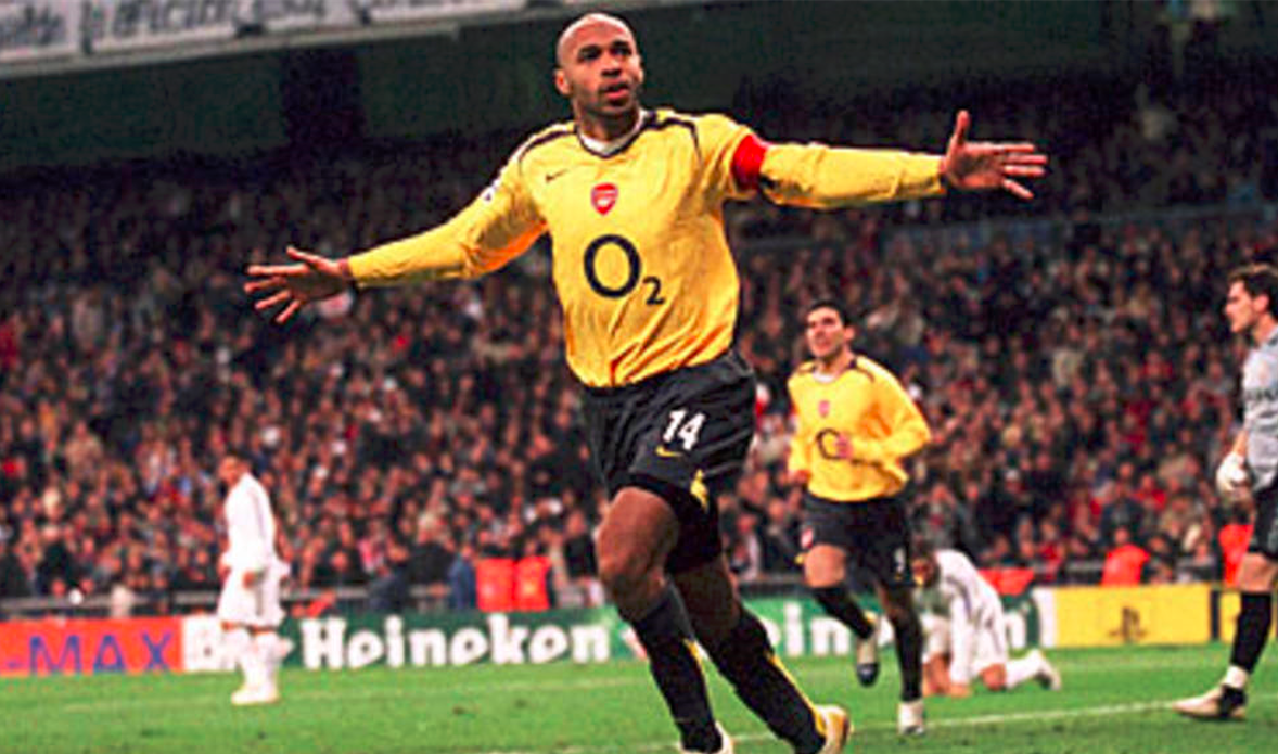 Thierry Henry Jadi Pencetak Gol Terbanyak Sepanjang Sejarah Arsenal