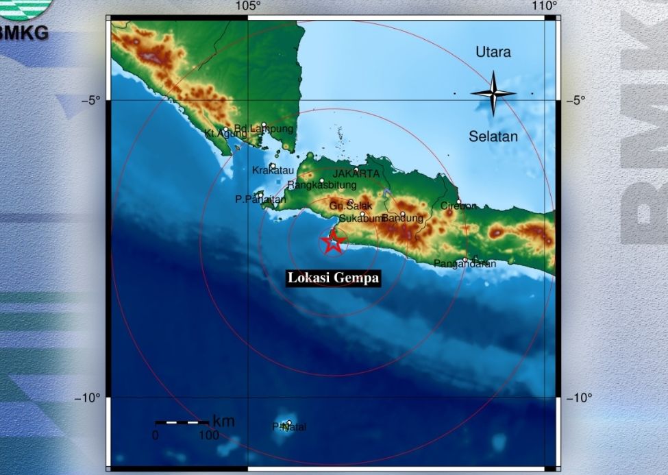 Info Gempa Terkini Sukabumi Hari ini 8 Oktober 2022 Barusan Terjadi