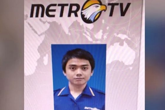 Editor Metro TV Yodi Prabowo yang ditemukan tewas pada Jumat, 10 Juli 2020 di Jalan Ulujami Raya, Kecamatan Pesanggrahan, Jakarta Selatan.