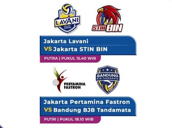 Ilustrasi, jadwal pertandingan Proliga 2023 final four hari ini