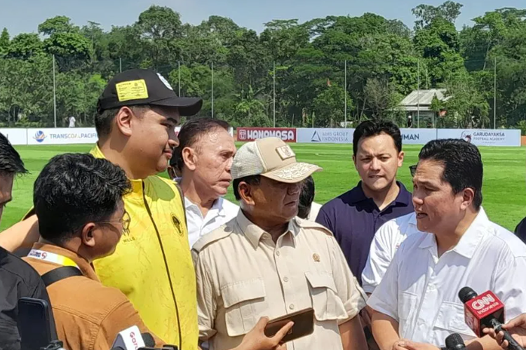 Erick Thohir: Tak Ada Udang di Balik Batu di Balik Niat Pak Prabowo Majukan Sepak Bola Indonesia