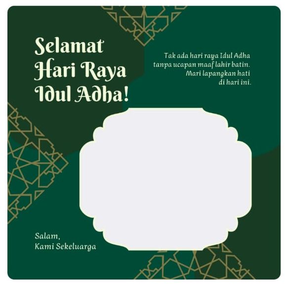 25 Link Twibbon Hari Raya Idul Adha 2023 Gratis Keren: Cocok Dijadikan