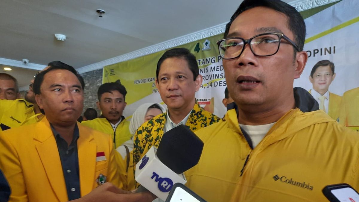 Roundup: Ridwan Kamil Condong Maju di Pilkada Jakarta 2024, Gerindra Siap Membantu