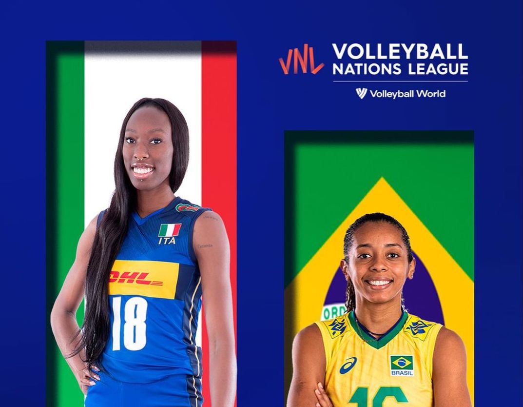 Link Live Streaming-Womens Volleyball Nations League 2022 Italia vs Brazil, Laga Pembuktian Tuan Rumah