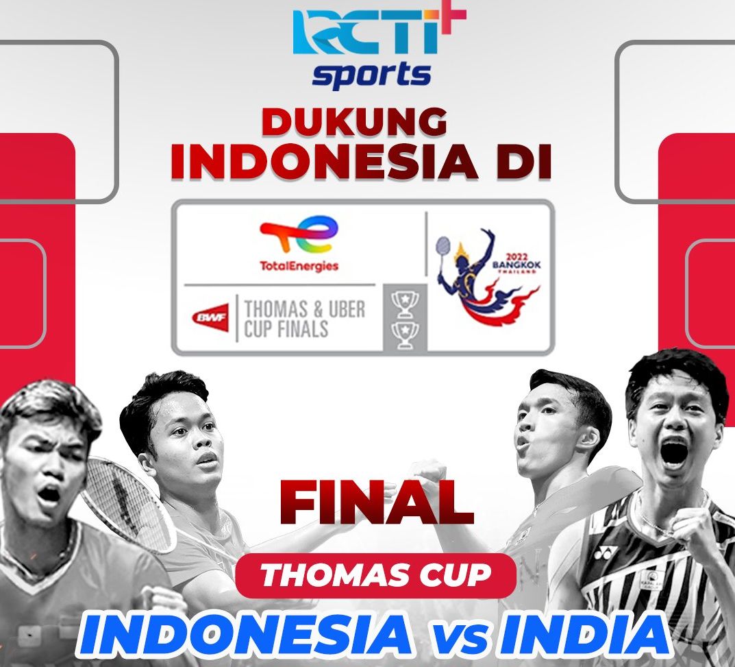 Hasil Thomas Cup 2022 Indonesia vs India, Ginting Kalah, India Unggul 0