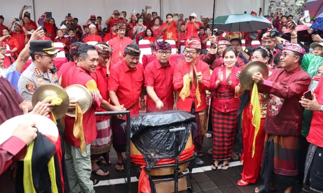 200 Barongsai Meriahkan Festival Imlek Bersama di Denpasar Bali