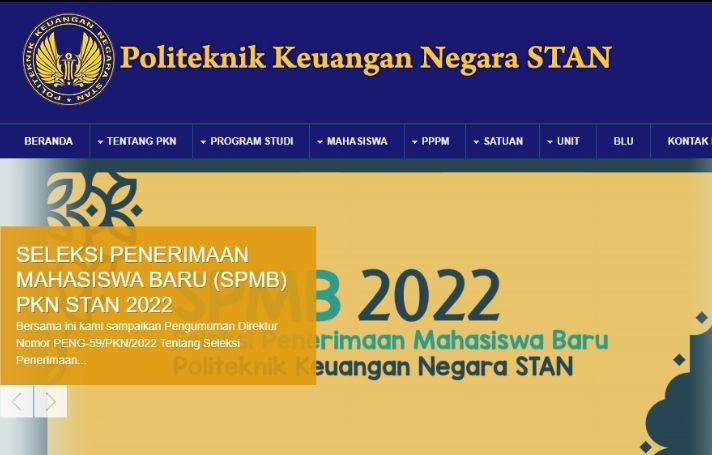 Pendaftaran SPMB PKN STAN 2023 Dibuka: GunakanNilai UTBK-SNBT, Berikut Persyaratan yang Harus Dipenuhi Peserta