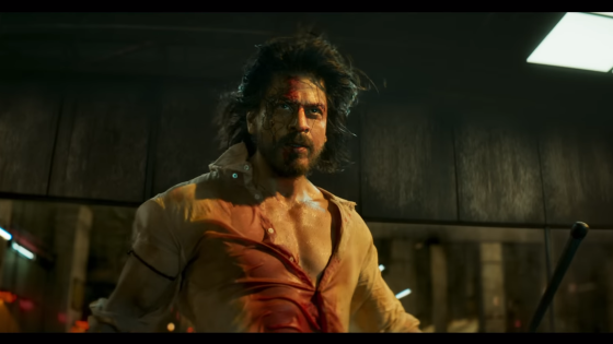 Penampilan yang gagah dari Shah Rukh Khan dalam film terbarunya Pathaan/Tangkapan layar Youtube YRF