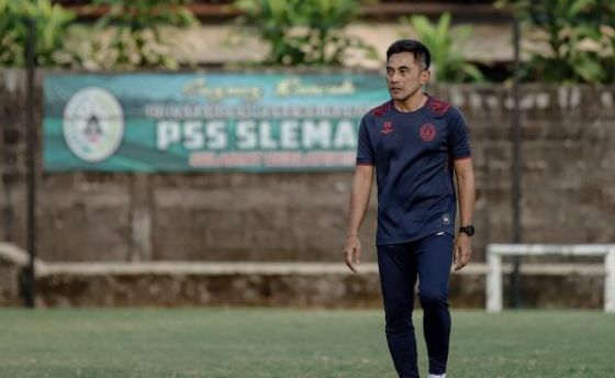 Pelatih PSS Sleman, Seto Nurdiyantoro, Selasa 24 Januari 2023