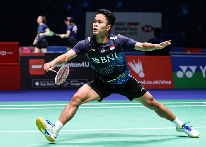 Link Streaming Final BAC 2023: Peluang Anthony Ginting Rebut Medali